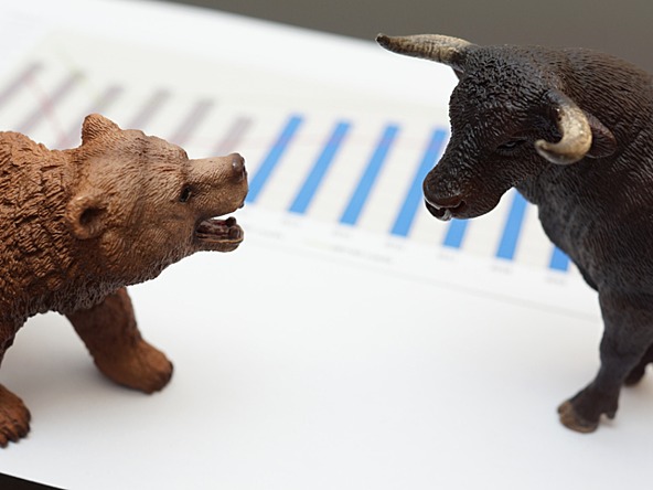 Bull versus bear financial market_crop